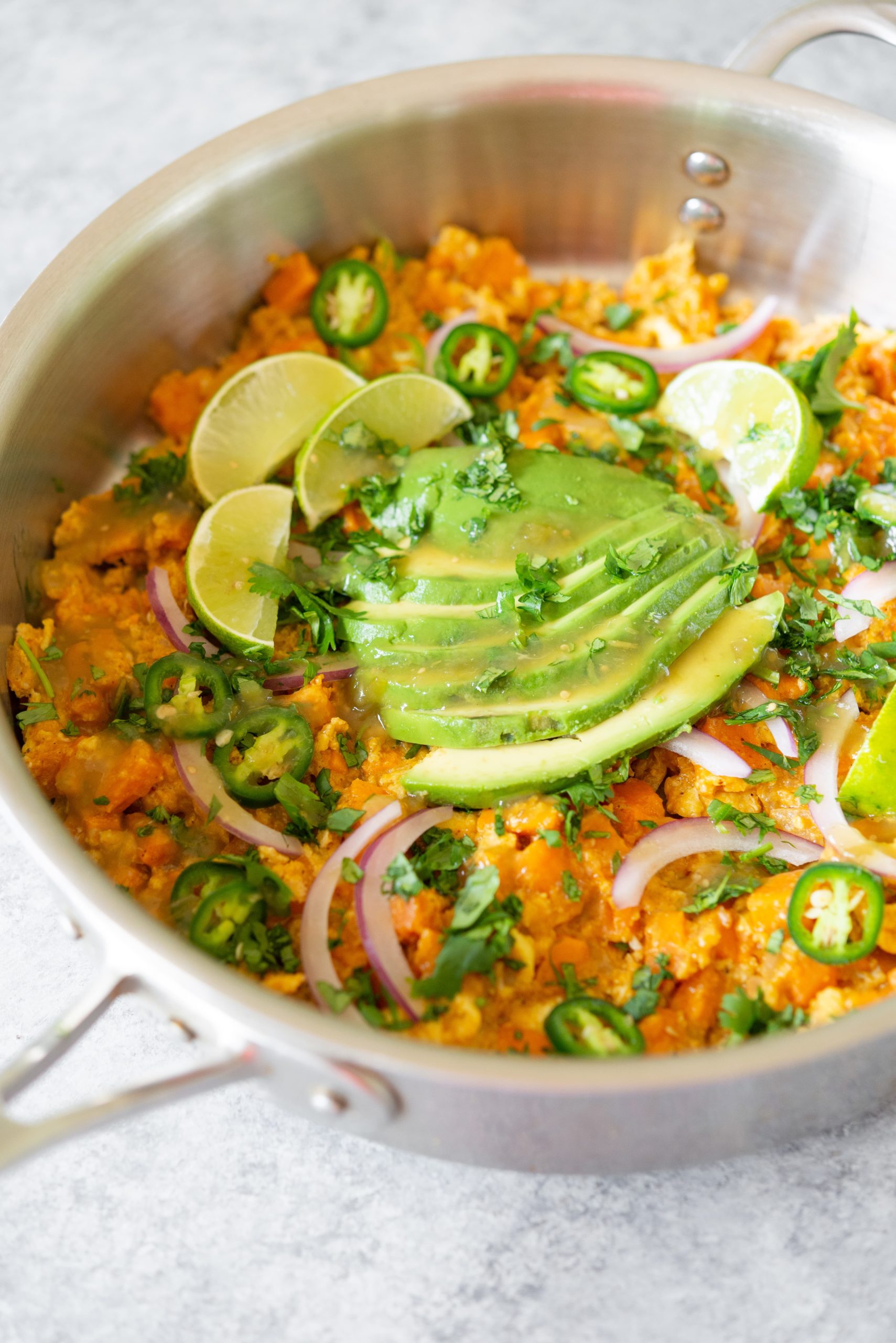 Sweet Potato Chilaquiles