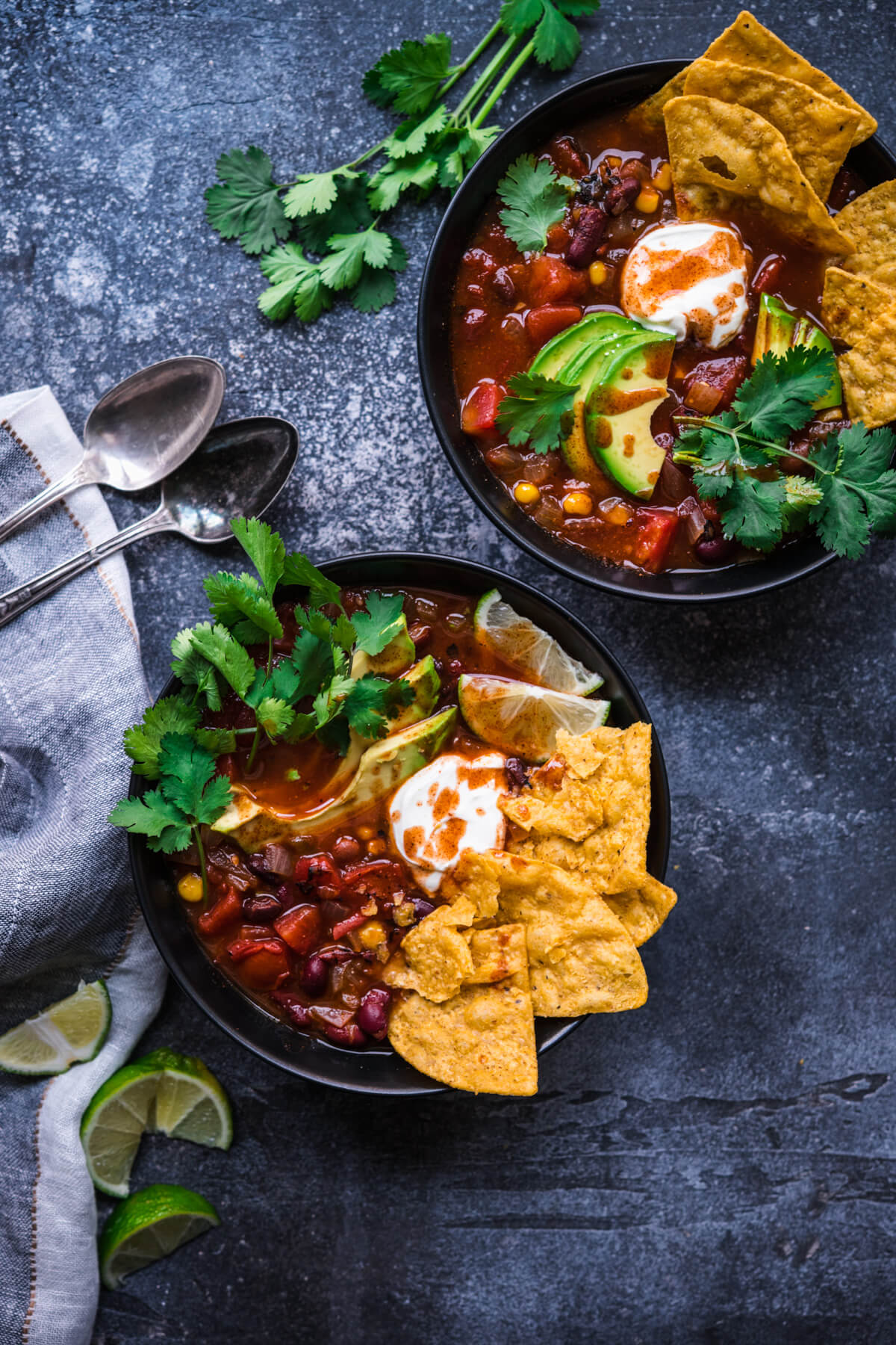 Vegetarian Tortilla Soup