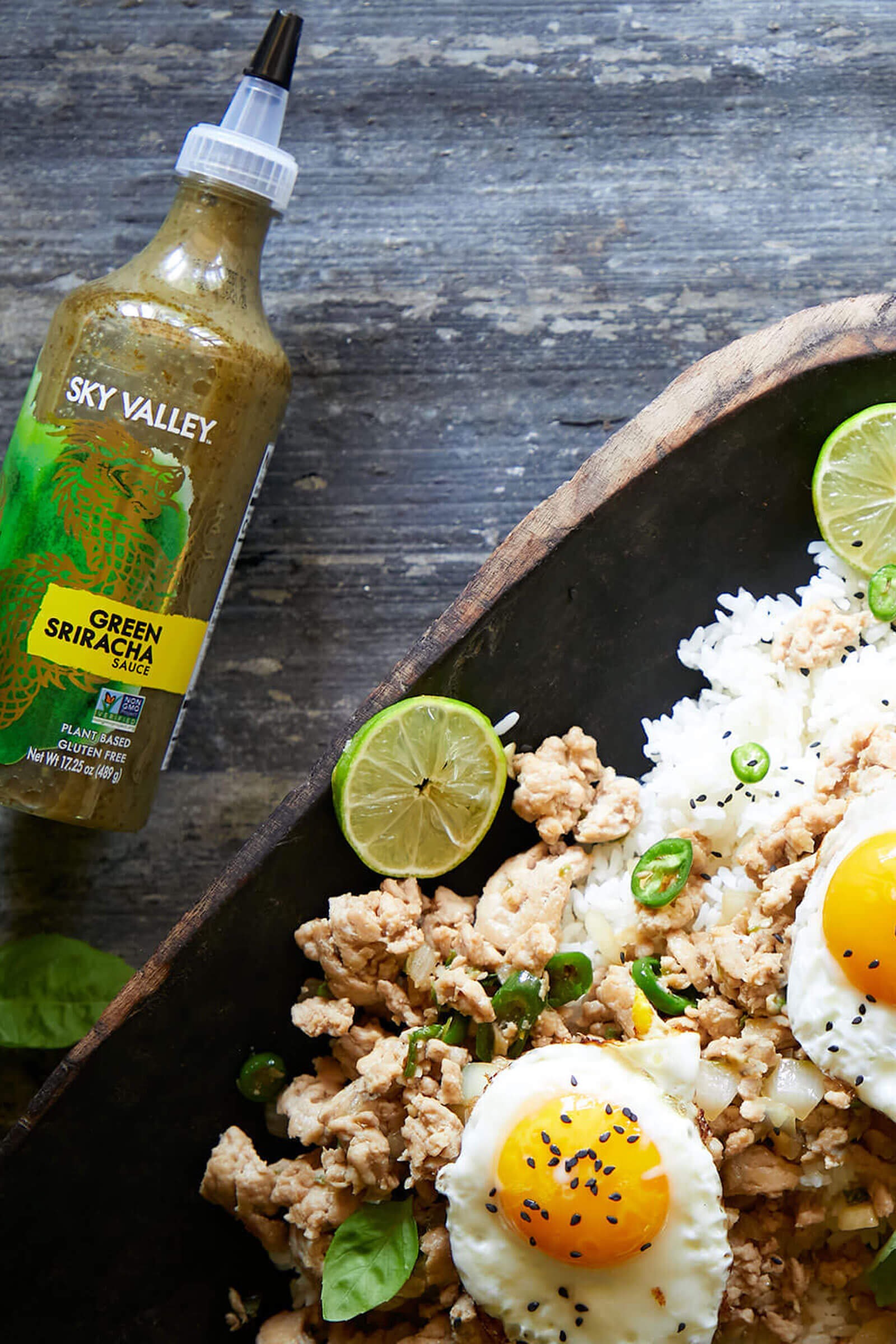 Basil Thai Chicken with Eggs